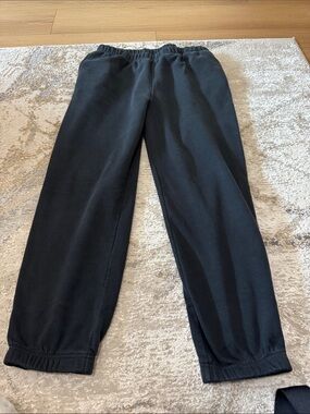 Abound Kids Black Elastic-Waist Joggers